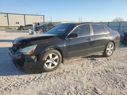 Salvage cars for sale from Copart Haslet, TX: 2005 Honda Accord LX