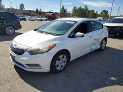 KIA Forte salvage cars for sale: 2015 KIA Forte LX