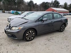 Honda Civic salvage cars for sale: 2013 Honda Civic EX