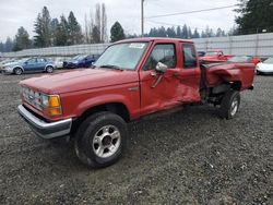 Ford salvage cars for sale: 1990 Ford Ranger Super Cab