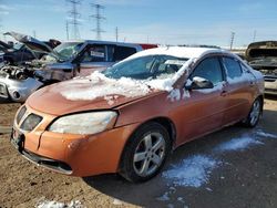 Pontiac salvage cars for sale: 2005 Pontiac G6 GT