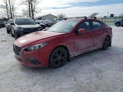 Salvage cars for sale from Copart Central Square, NY: 2014 Mazda 3 Grand Touring