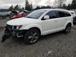 Dodge salvage cars for sale: 2015 Dodge Journey Crossroad