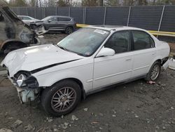 Honda salvage cars for sale: 1996 Honda Civic EX