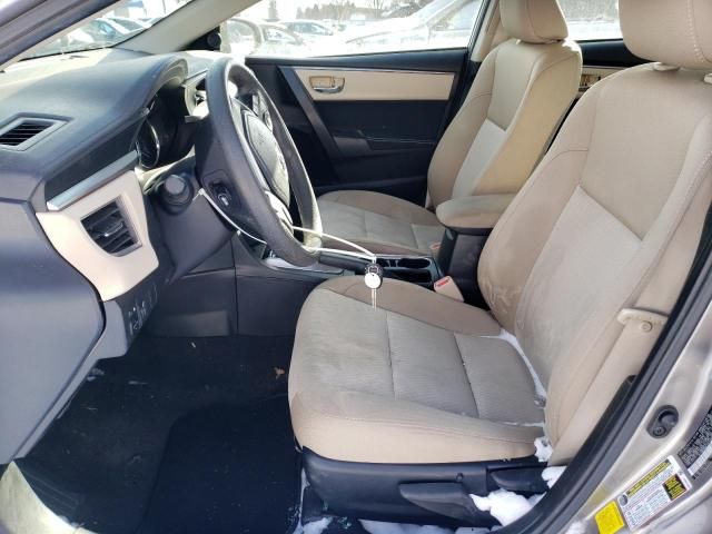 2016 Toyota Corolla l