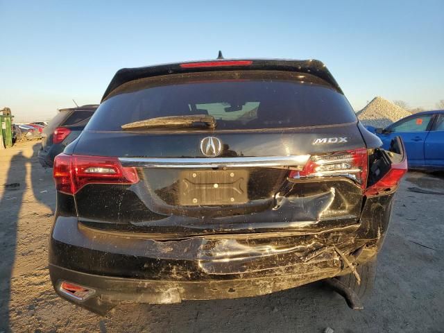 2016 Acura MDX Technology