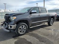 Toyota Tundra salvage cars for sale: 2018 Toyota Tundra Crewmax 1794