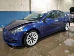 Tesla salvage cars for sale: 2022 Tesla Model 3