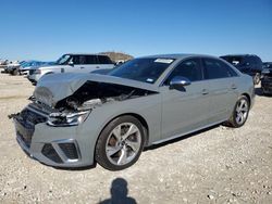 Audi salvage cars for sale: 2022 Audi S4 Premium