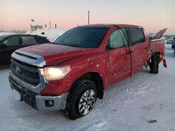 Toyota Tundra salvage cars for sale: 2014 Toyota Tundra Crewmax SR5