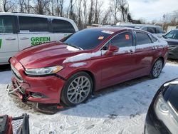 Ford salvage cars for sale: 2013 Ford Fusion Titanium