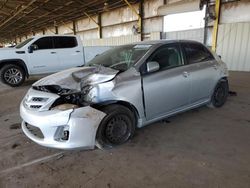 Salvage cars for sale from Copart Phoenix, AZ: 2011 Toyota Corolla Base