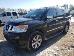 Nissan salvage cars for sale: 2011 Nissan Armada Platinum