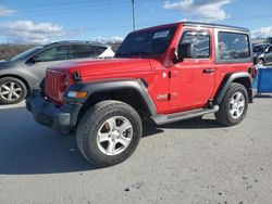 Jeep Wrangler Vehiculos salvage en venta: 2020 Jeep Wrangler Sport