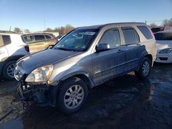 Honda salvage cars for sale: 2005 Honda CR-V SE