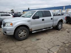 Ford f-150 salvage cars for sale: 2007 Ford F150 Supercrew