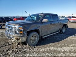 Chevrolet Silverado k1500 lt salvage cars for sale: 2015 Chevrolet Silverado K1500 LT