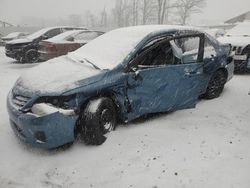 Salvage cars for sale from Copart Central Square, NY: 2013 Toyota Corolla Base