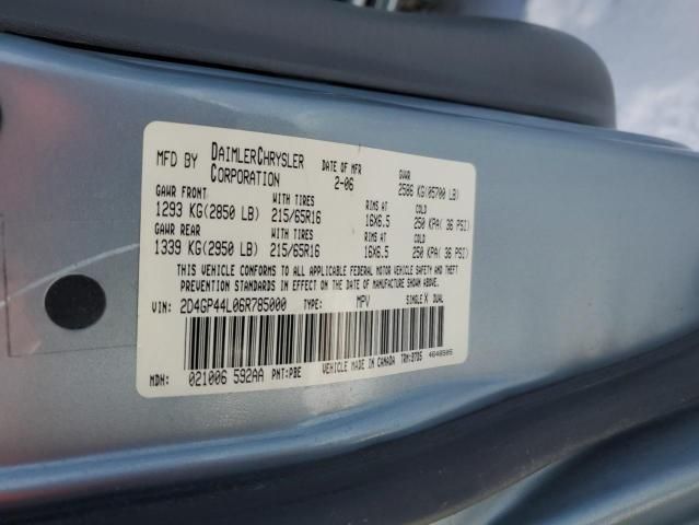 2006 Dodge Grand Caravan SXT