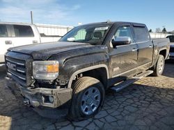 GMC Sierra salvage cars for sale: 2014 GMC Sierra K1500 SLT