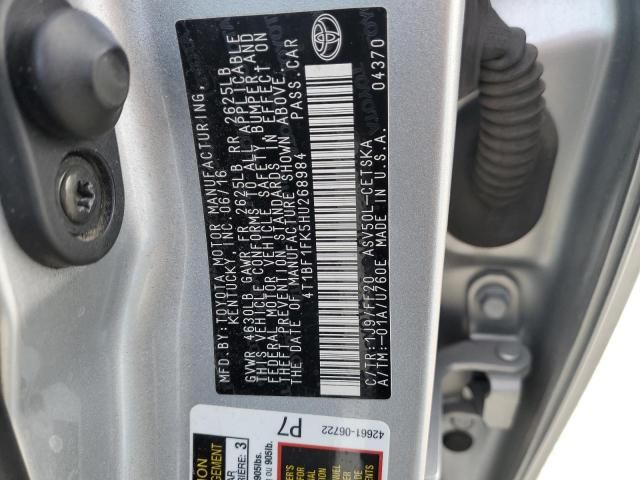 2017 Toyota Camry LE