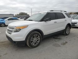 Ford Explorer salvage cars for sale: 2014 Ford Explorer XLT