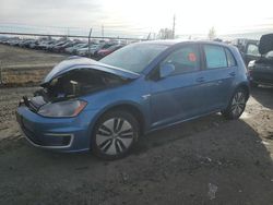 Volkswagen Vehiculos salvage en venta: 2016 Volkswagen E-GOLF SE