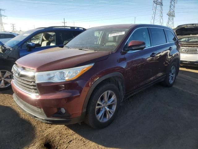 2014 Toyota Highlander LE