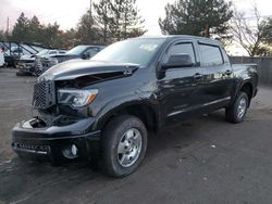 Toyota Tundra Crewmax Limited salvage cars for sale: 2012 Toyota Tundra Crewmax Limited