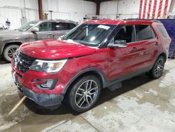 Ford Explorer salvage cars for sale: 2017 Ford Explorer Sport