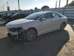Lincoln mkz salvage cars for sale: 2019 Lincoln MKZ