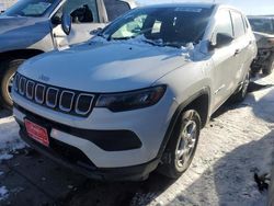 Jeep Compass salvage cars for sale: 2022 Jeep Compass Sport