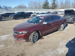 Chevrolet Impala salvage cars for sale: 2016 Chevrolet Impala LTZ