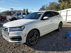 Audi salvage cars for sale: 2018 Audi Q7 Prestige