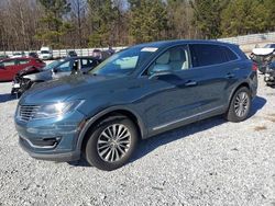 Lincoln mkx salvage cars for sale: 2016 Lincoln MKX Select