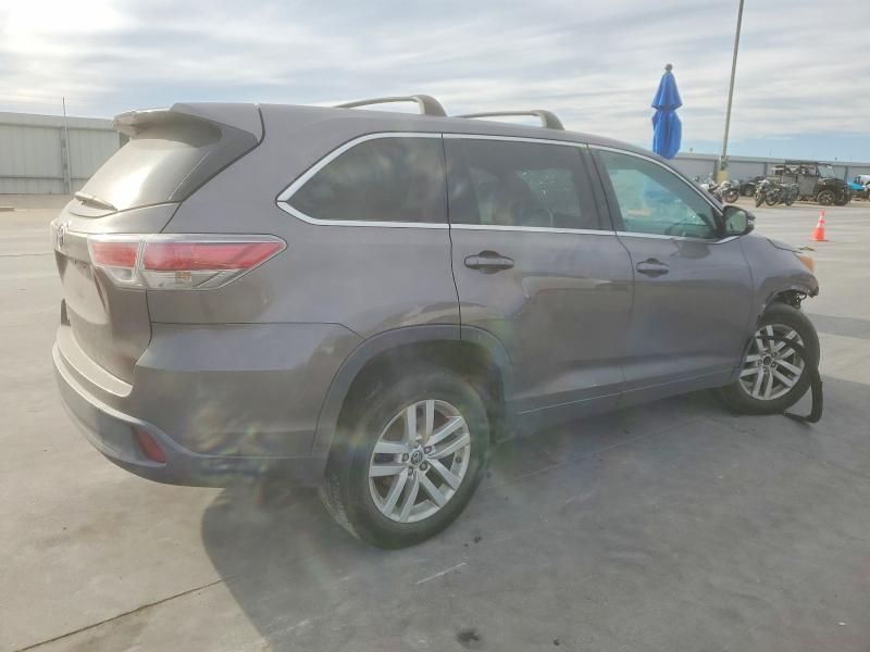 2016 Toyota Highlander le