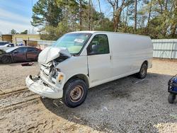 Salvage trucks for sale at Knightdale, NC auction: 2002 Chevrolet Express G2500 Utility / Service Van