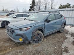 Subaru salvage cars for sale: 2024 Subaru Crosstrek Onyx 5DR a