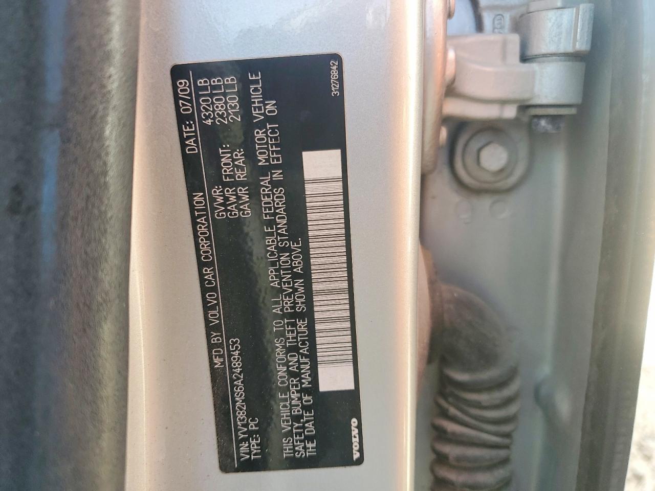 2010 Volvo S40 2.4i