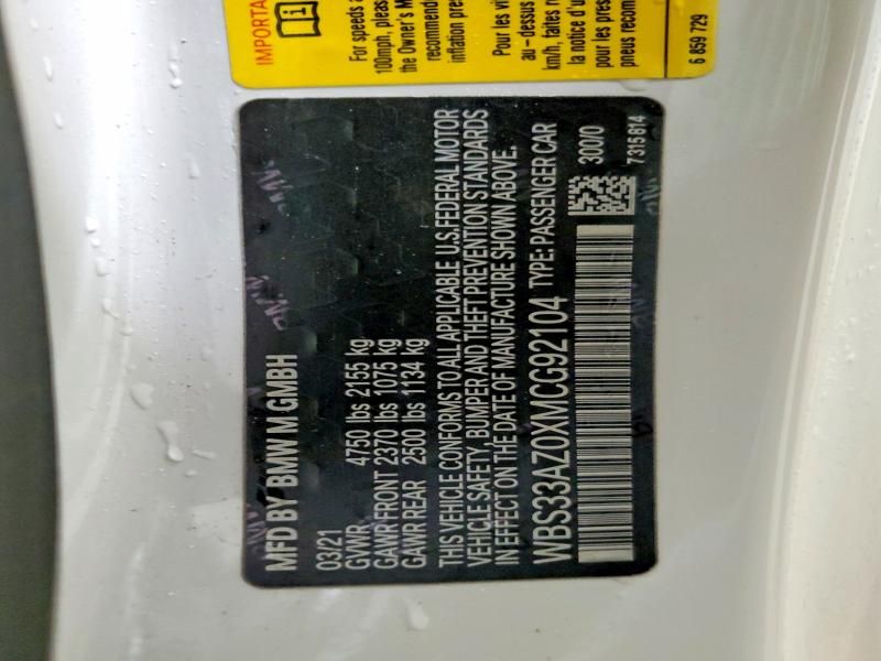 2021 BMW M4 Competition