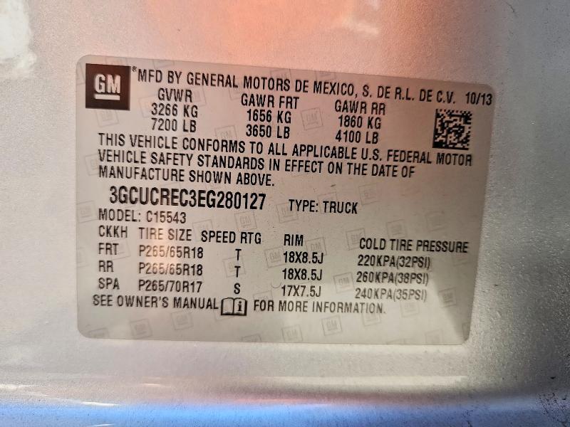 2014 Chevrolet Silverado C1500 LT