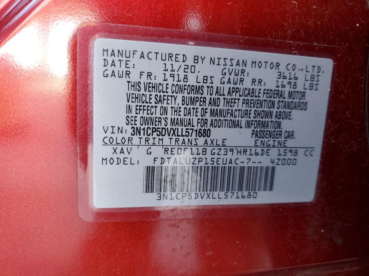 2020 Nissan Kicks sr