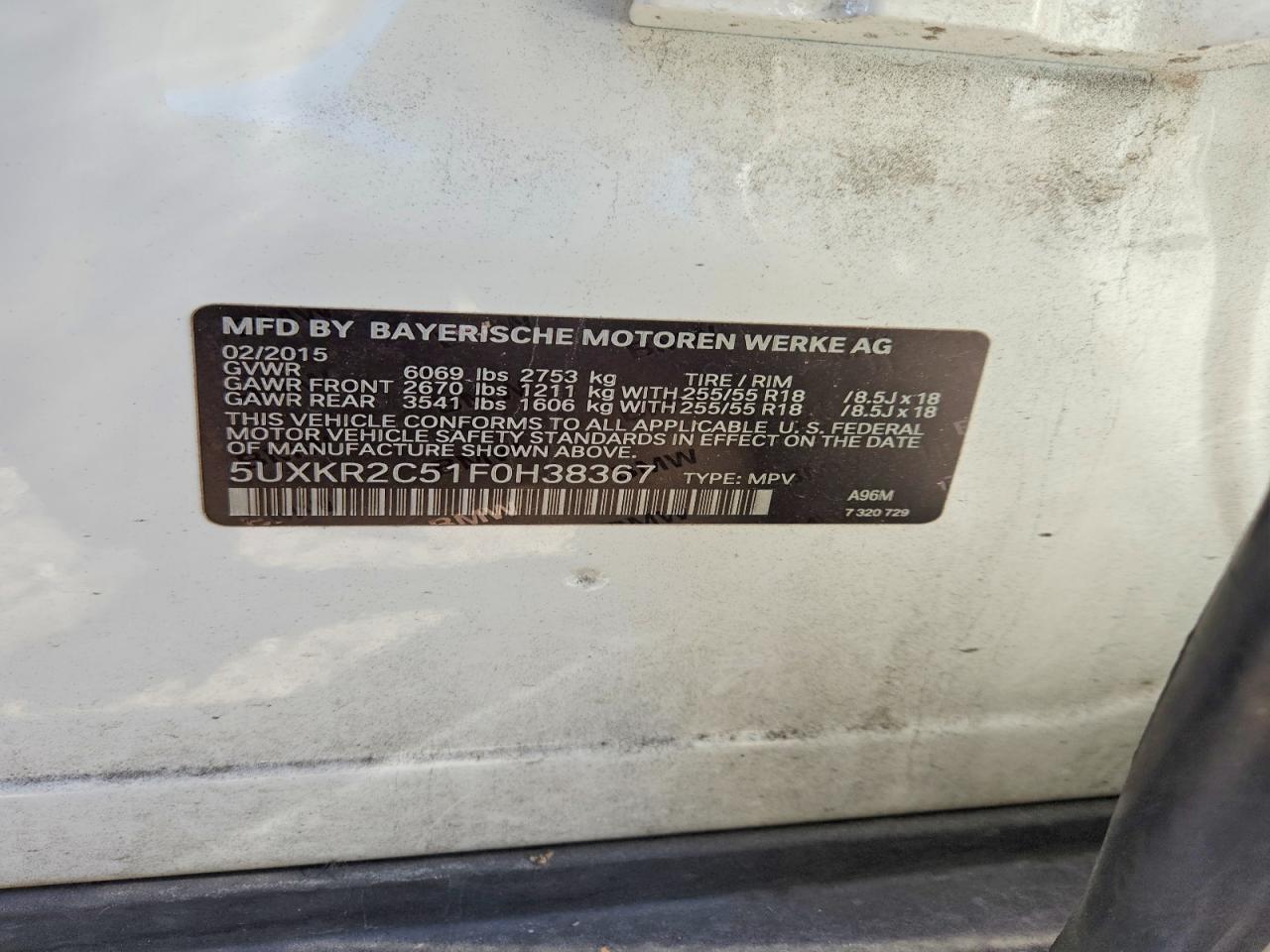 2015 BMW X5 Sdrive35i