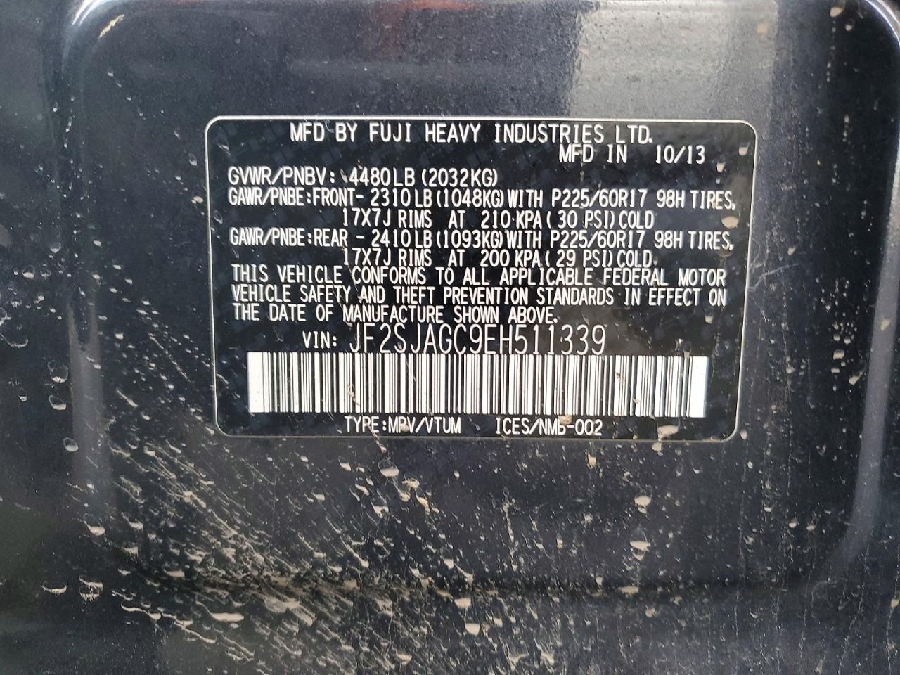 2014 Subaru Forester 2.5i Premium