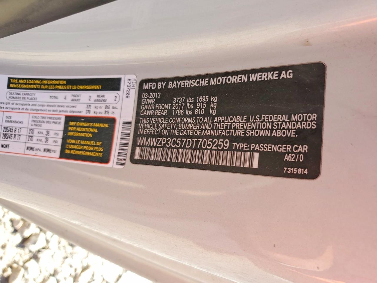 2013 Mini Cooper s