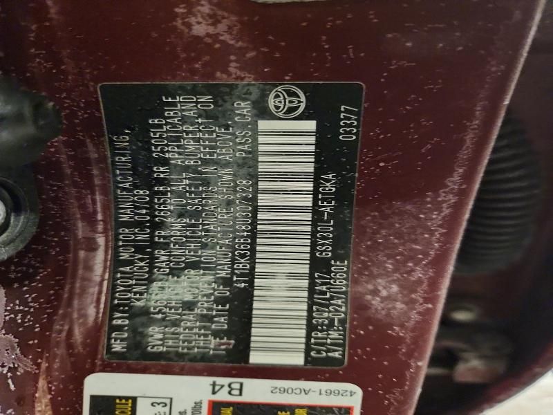 2008 Toyota Avalon xl