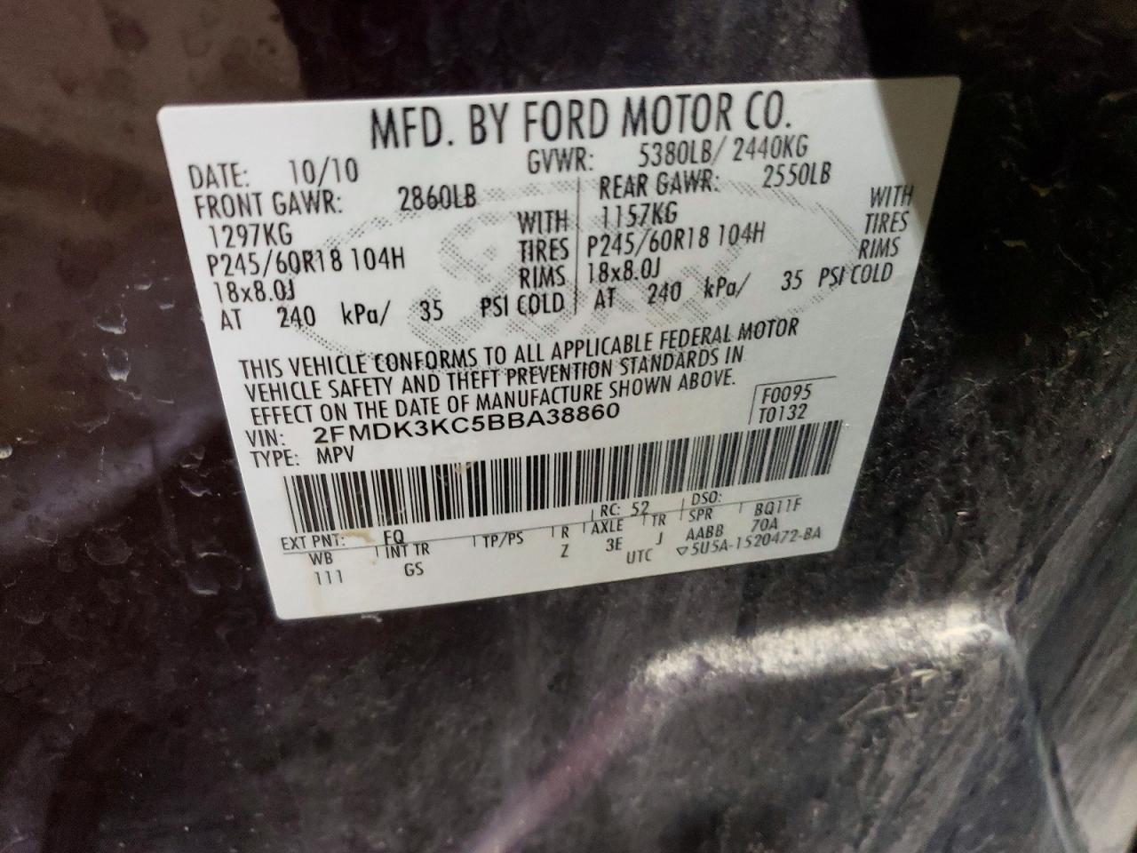 2011 Ford Edge Limited