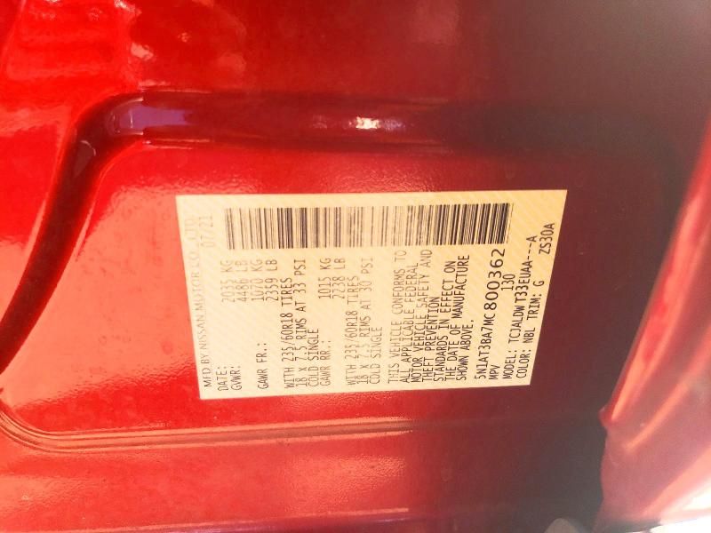 2021 Nissan Rogue sv