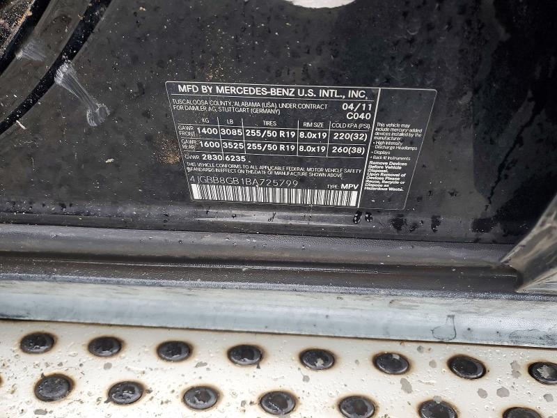 2011 Mercedes-Benz Ml 350 4matic