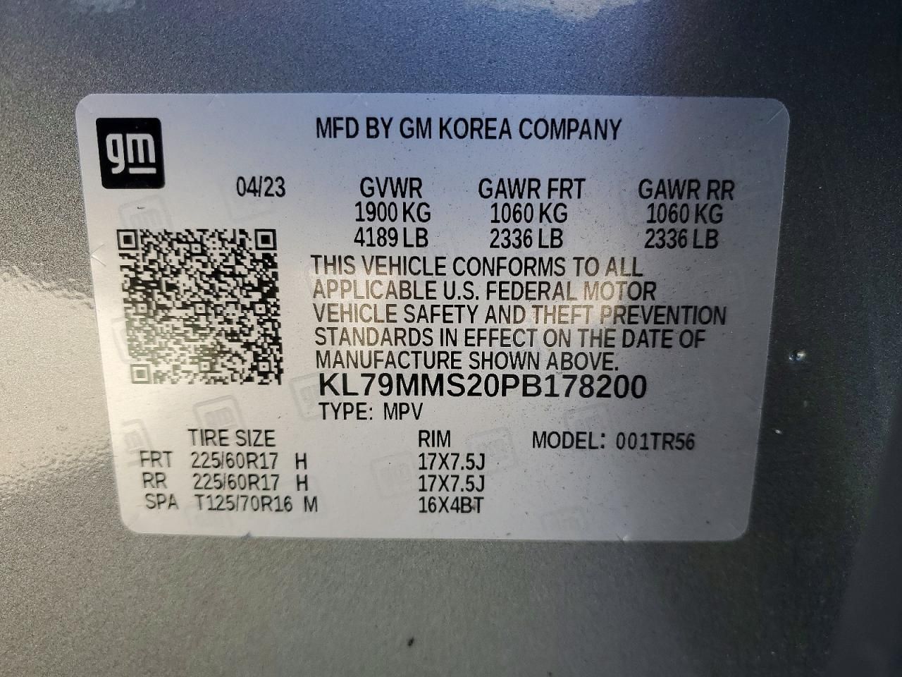 2023 Chevrolet Trailblazer ls